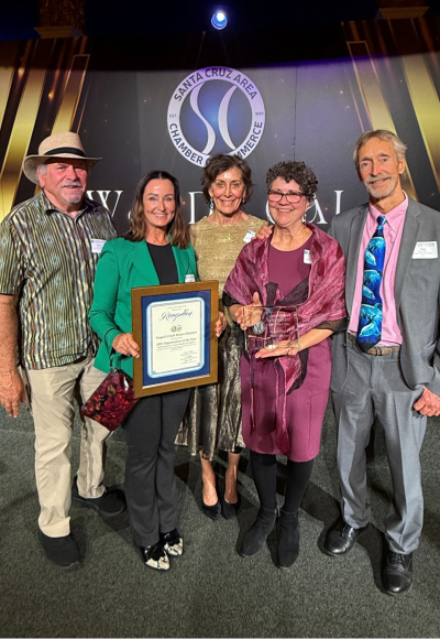 District board with award